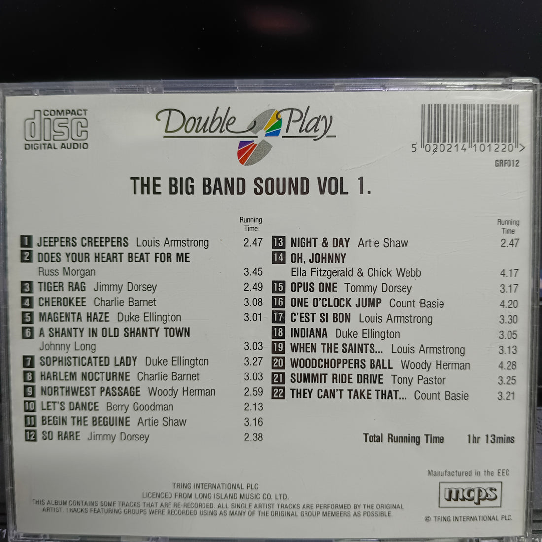 Various - The Big Band Sound Vol 1 (CD) (NM or M-)