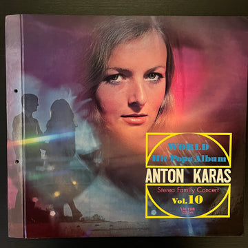 แผ่นเสียง Anton Karas - World Hit Pops Album Vol. 10 (Vinyl) (VG+)