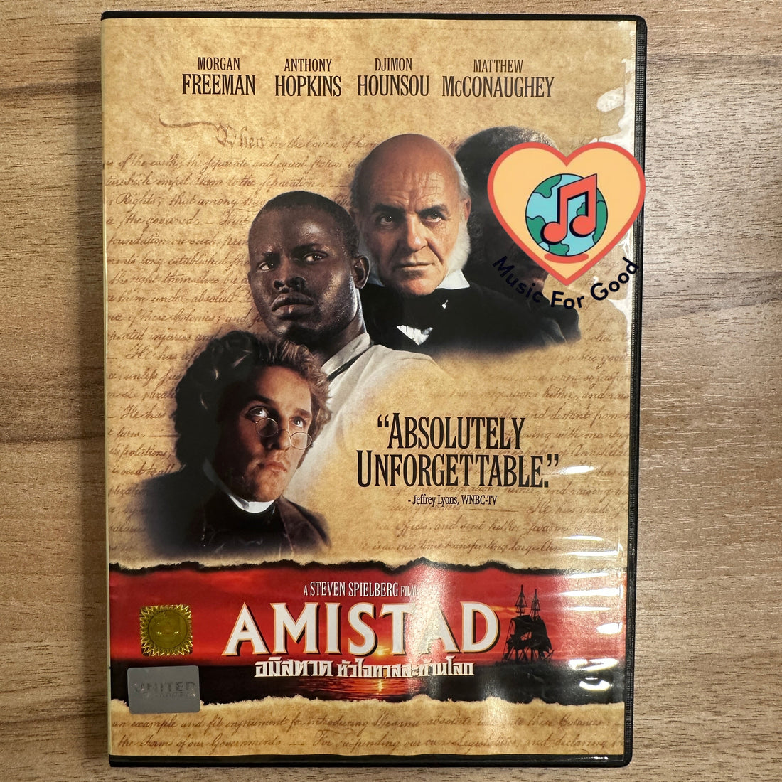 Amistad DVD VG+