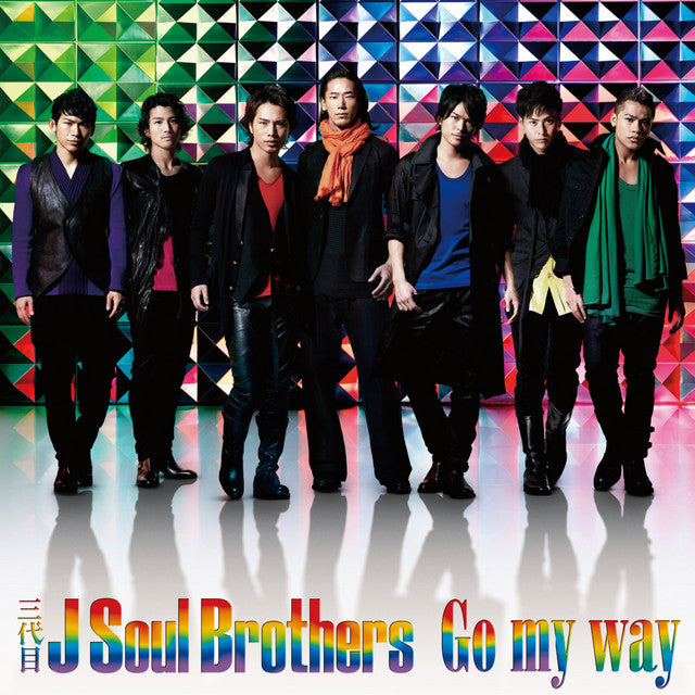 ซีดี J Soul Brothers - Go My Way CD VG+ 1CD 1DVD