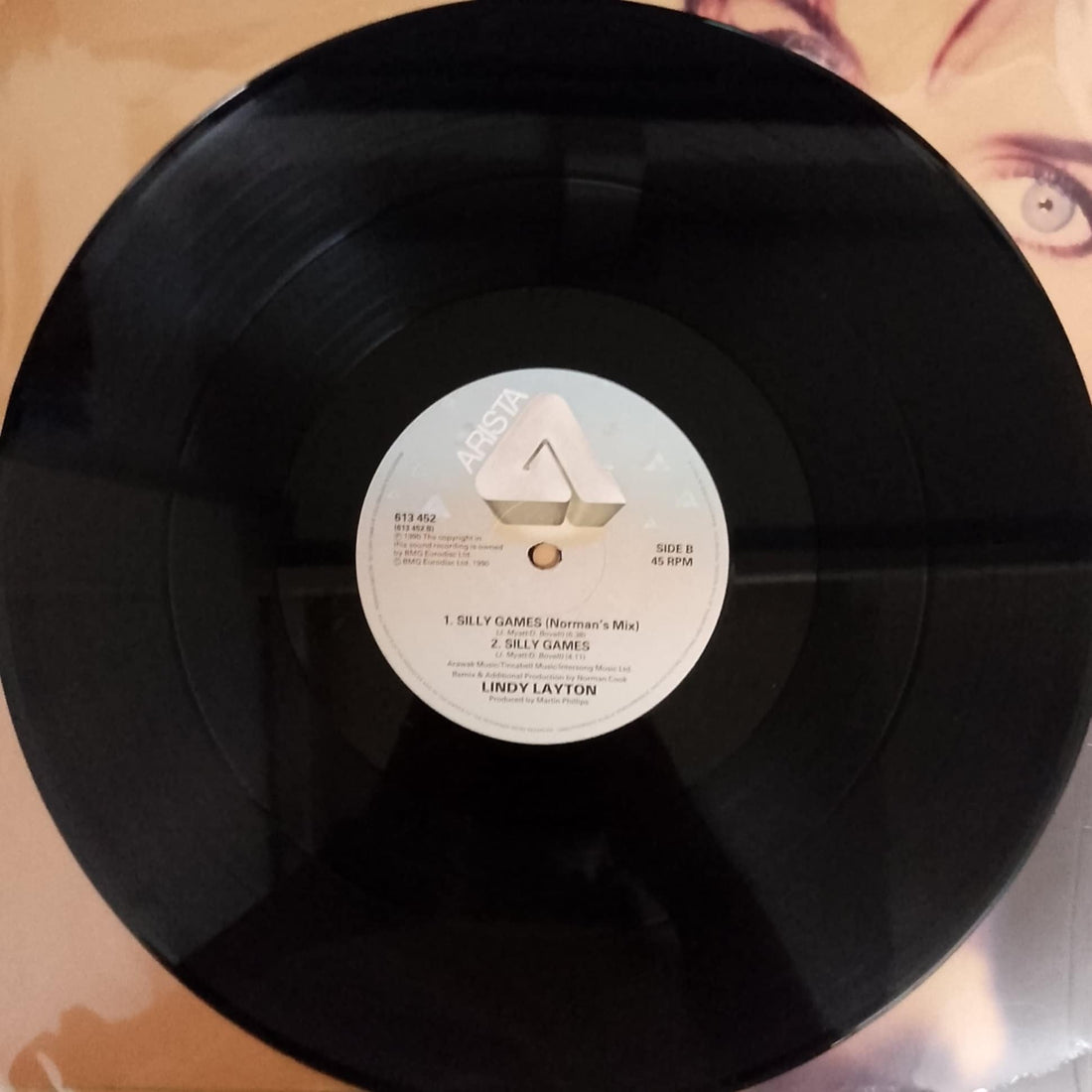 แผ่นเสียง Lindy Layton Featuring Janet Kay - Silly Games Vinyl VG+