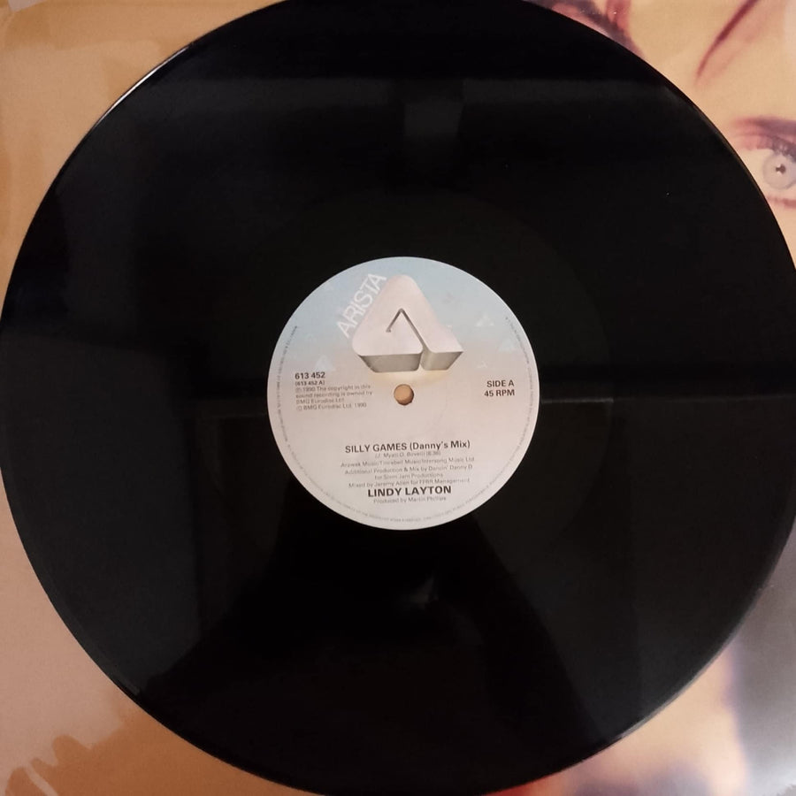 แผ่นเสียง Lindy Layton Featuring Janet Kay - Silly Games Vinyl VG+