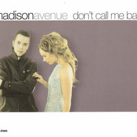 ซีดี Madison Avenue - Don't Call Me Baby CD VG