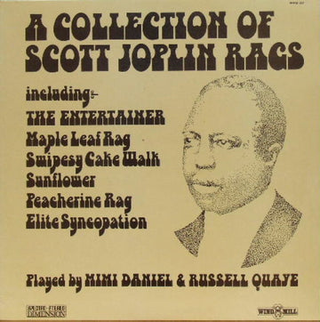 แผ่นเสียง Mimi Daniel And Russell Quaye - A Collection Of Scott Joplin Rags (Vinyl) (VG+)