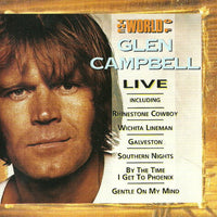 ซีดี Glen Campbell - The World Of Glen Campbell / Live CD VG+