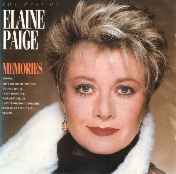 Elaine Paige - The Best Of Elaine Paige - Memories (CD) (VG)