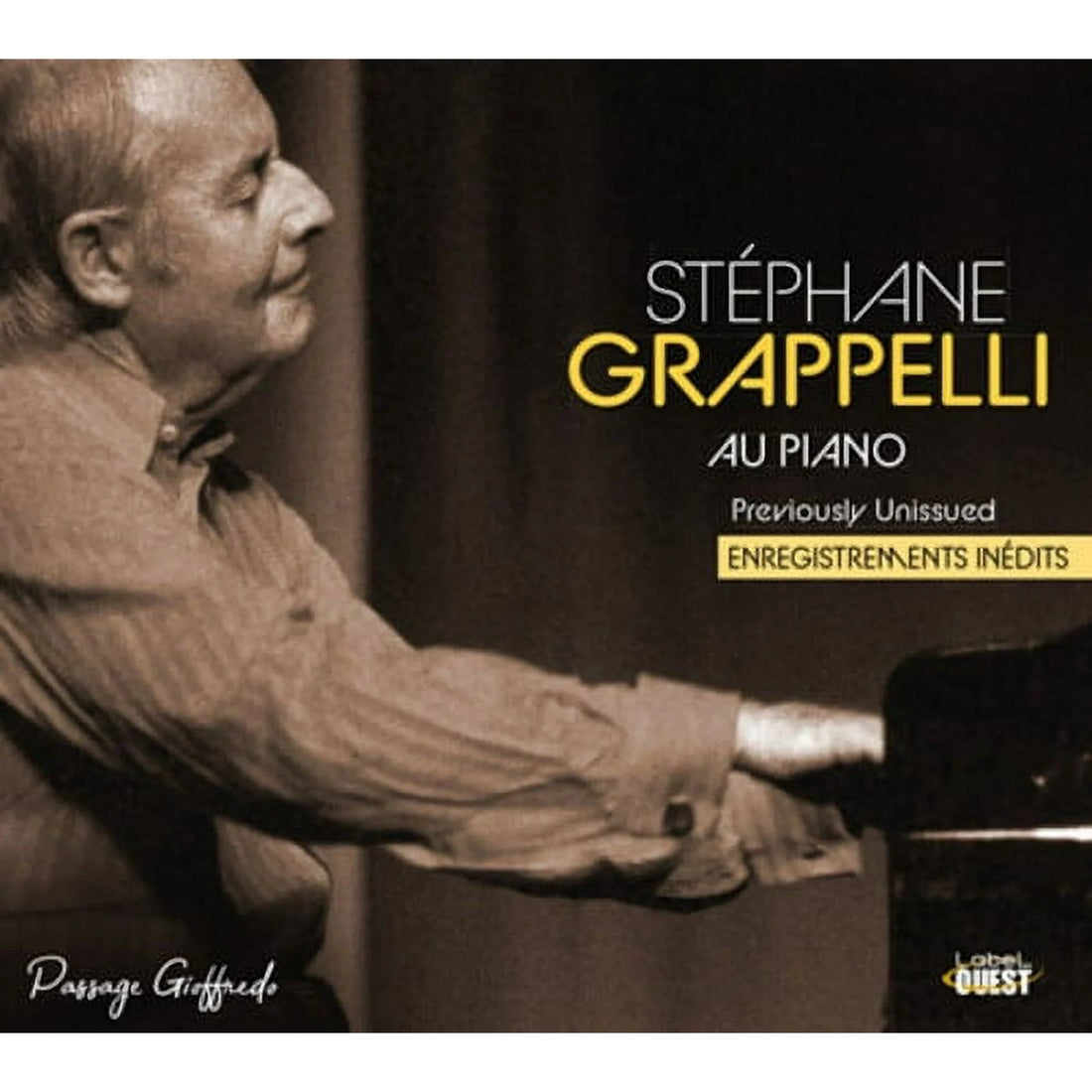 ซีดี Stéphane Grappelli - Stephane Grappelli Au Piano CD VG+