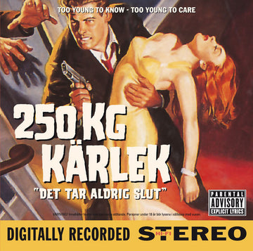 250 KG KARLEK - DET TAR ADRIG SLUT (CD) (VG+)