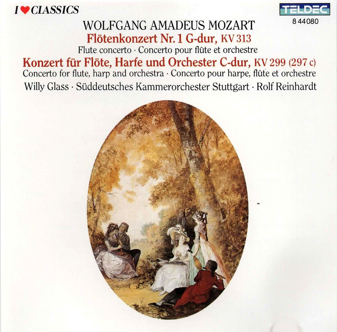 ซีดี MOZART - FLÖTENKONZERTE/GLASS STEIN (CD) (VG+)