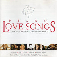 ซีดี Various - Piano Love Songs (CD) (VG+)