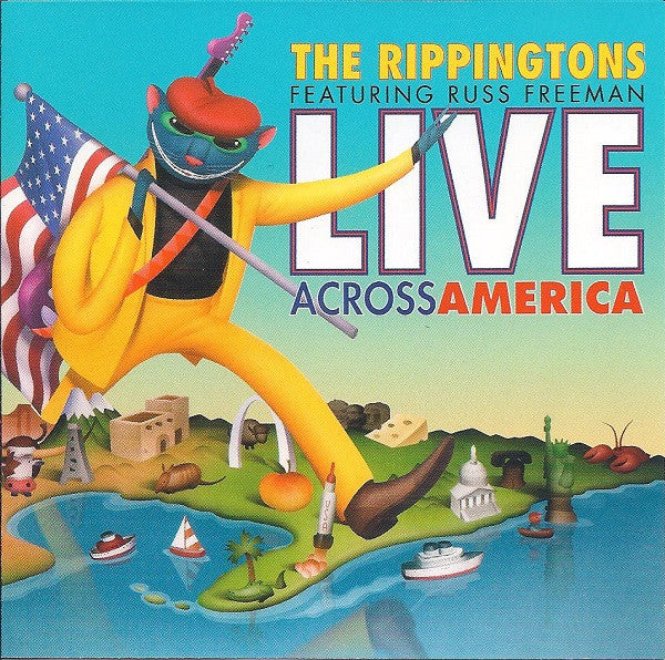 ซีดี The Rippingtons / Russ Freeman - Live Across America CD NM or M-