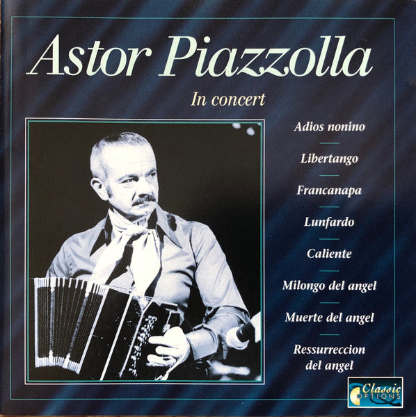 ซีดี Astor Piazzolla - In Concert CD VG+