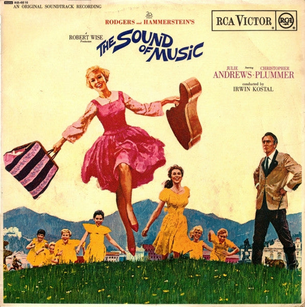 แผ่นเสียง Rodgers & Hammerstein / Julie Andrews - The Sound Of Music (An Original Soundtrack Recording) Vinyl VG