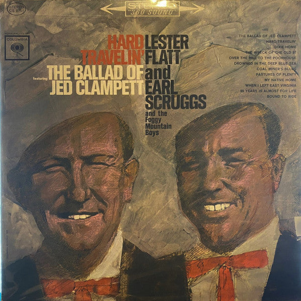 แผ่นเสียง Flatt & Scruggs / The Foggy Mountain Boys - Hard Travelin' Vinyl VG+