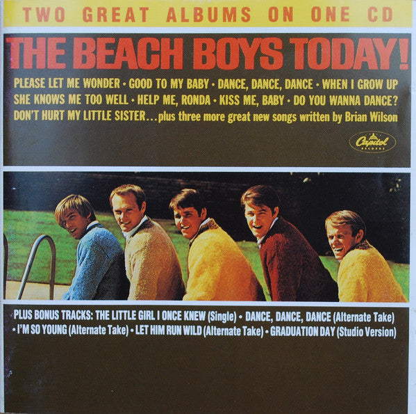 ซีดี The Beach Boys - Today! / Summer Days And Summer Nights!! CD VG+