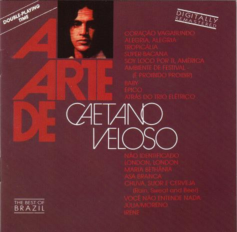 ซีดี Caetano Veloso - A Arte De Caetano Veloso CD VG+