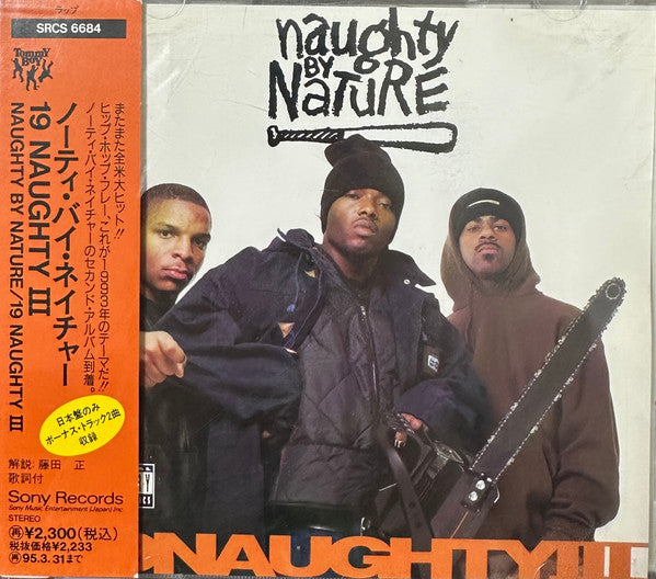 ซีดี Naughty By Nature - 19 Naughty III CD VG+