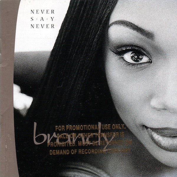 ซีดี Brandy - Never Say Never CD VG+