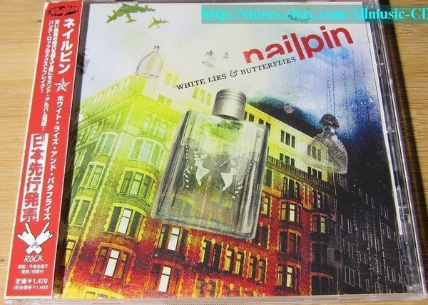 ซีดี Nailpin - White Lies & Butterflies CD VG+