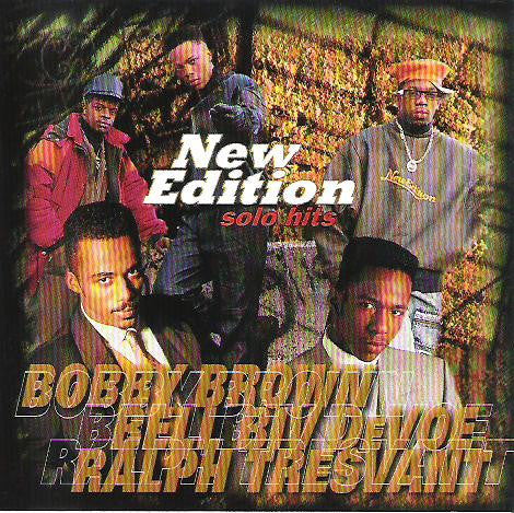ซีดี Bobby Brown / Bell Biv Devoe / Ralph Tresvant - New Edition Solo Hits CD VG+