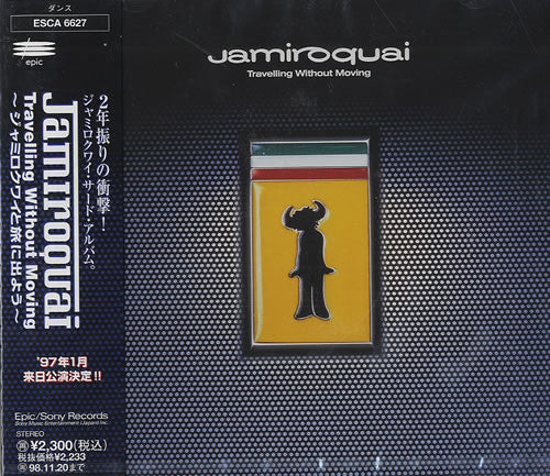 ซีดี Jamiroquai - Travelling Without Moving CD VG+