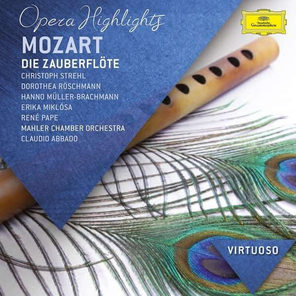 ซีดี Wolfgang Amadeus Mozart / Christoph Strehl / Dorothea Röschmann / Hanno Müller-Brachmann / Miklósa Erika / René Pape / Arnold Schoenberg Chor / Mahler Chamber Orchestra / Claudio Abbado - Die Zauberflöte CD VG+