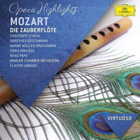 ซีดี Wolfgang Amadeus Mozart / Christoph Strehl / Dorothea Röschmann / Hanno Müller-Brachmann / Miklósa Erika / René Pape / Arnold Schoenberg Chor / Mahler Chamber Orchestra / Claudio Abbado - Die Zauberflöte CD VG+