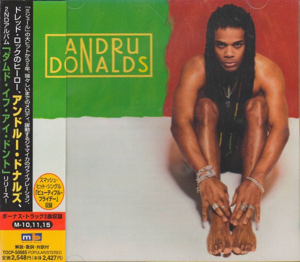 ซีดี Andru Donalds - Damned If I Don't CD VG+