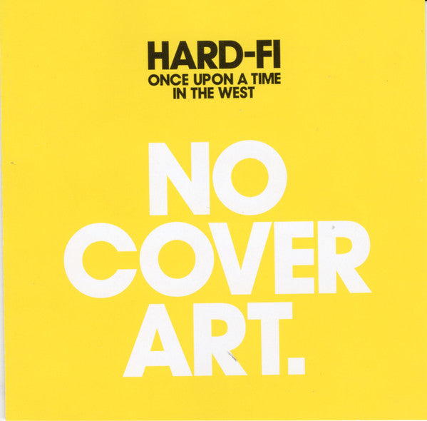 ซีดี Hard-Fi - Once Upon A Time In The West CD VG+