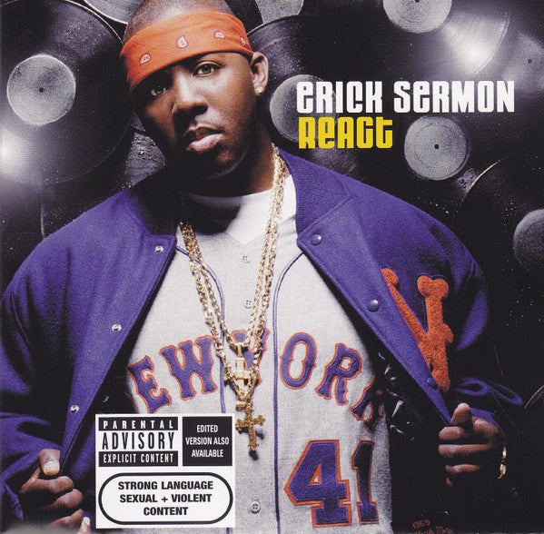ซีดี Erick Sermon - React CD VG+