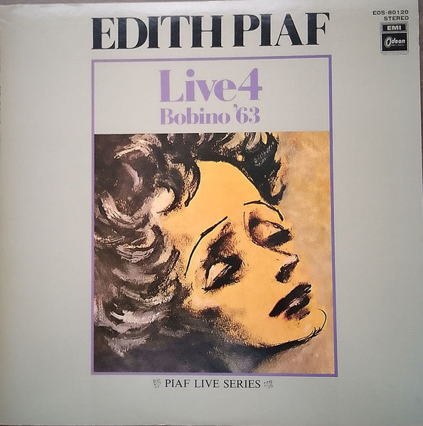 แผ่นเสียง Edith Piaf - Live 4 · Bobino '63 Vinyl VG+