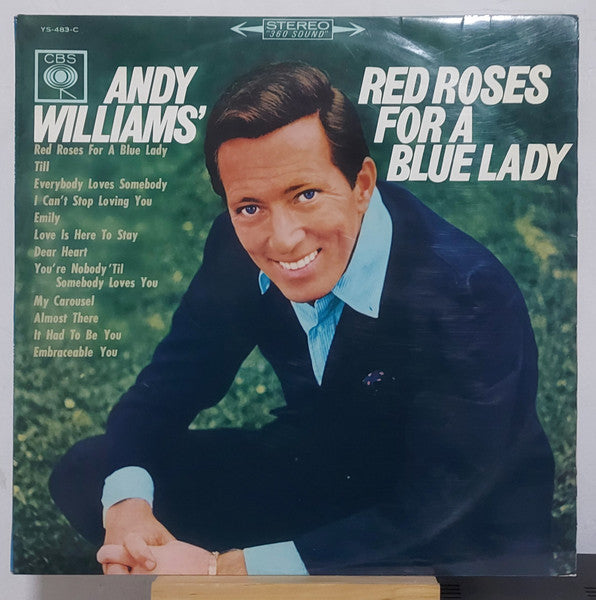 แผ่นเสียง Andy Williams - Red Roses For A Blue Lady Vinyl VG+