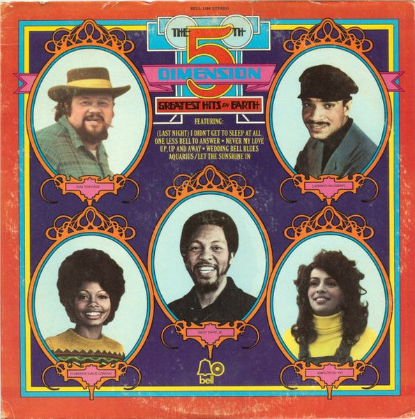 แผ่นเสียง The Fifth Dimension - The Greatest Hits On Earth Vinyl VG+