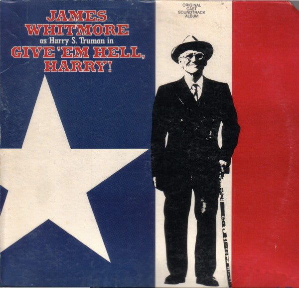 แผ่นเสียง James Whitmore - James Whitmore As Harry S. Truman In Give 'Em Hell, Harry! Vinyl VG+