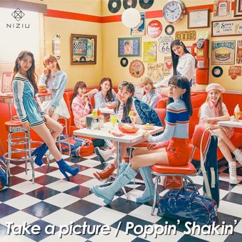 ซีดี NIZIU - Take a Picture / Poppin'Shakin' CD VG+