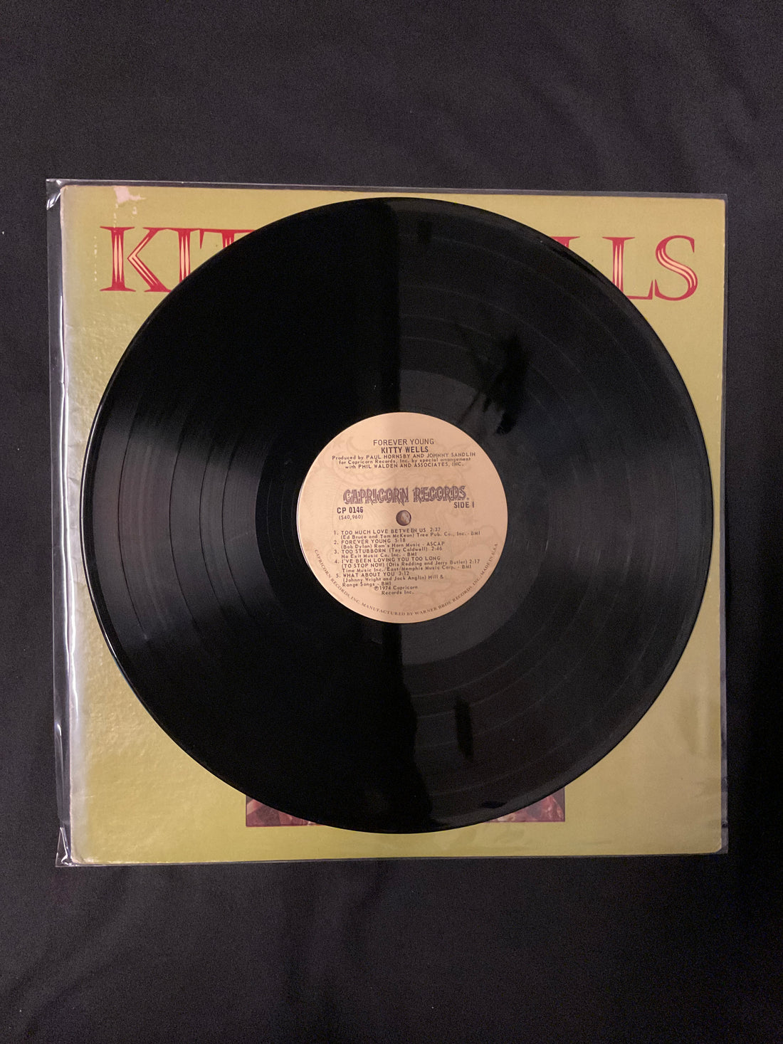 Kitty Wells - Forever Young Vinyl VG+