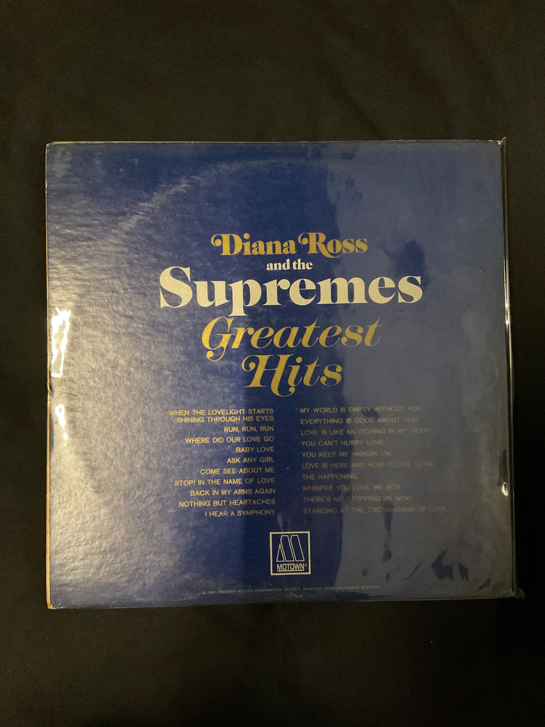 แผ่นเสียง The Supremes - Greatest Hits Vinyl VG+ 2LPs