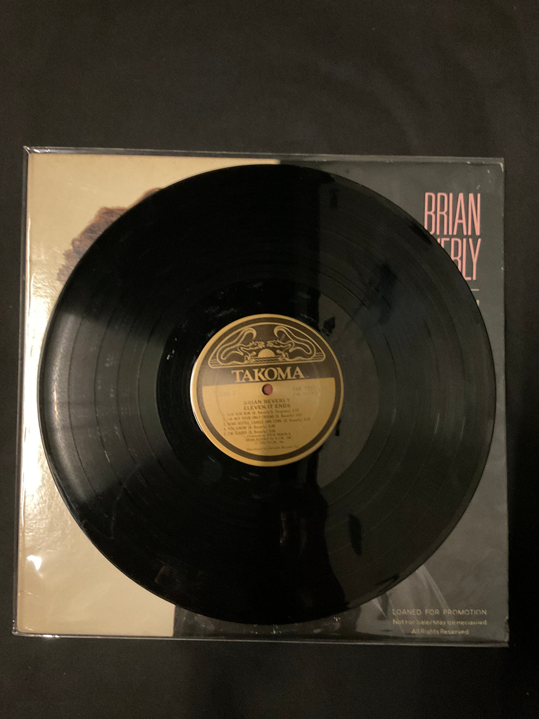 แผ่นเสียง Brian Beverly - Eleven It Ends Vinyl VG+