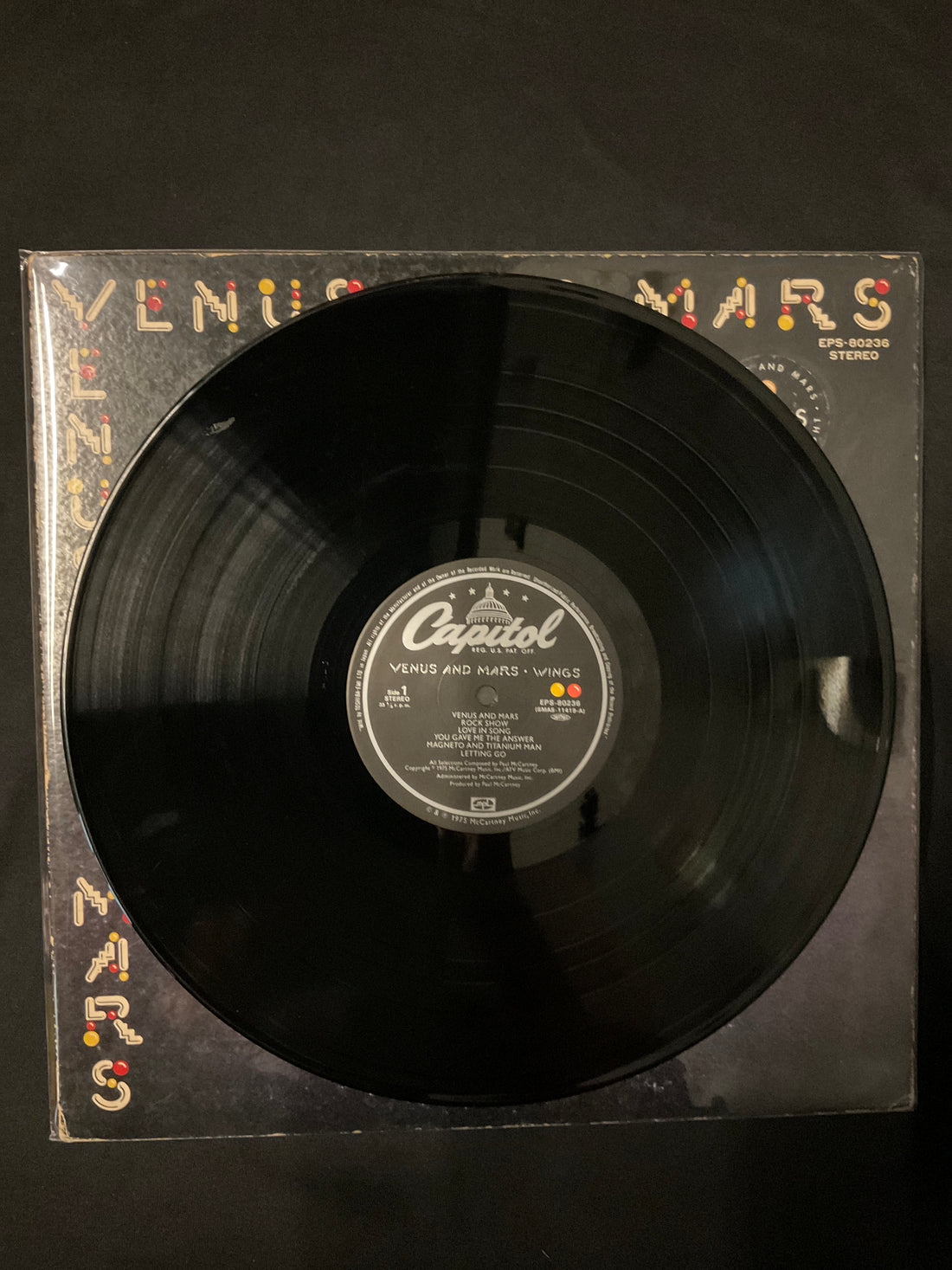 Wings - Venus And Mars Vinyl VG+