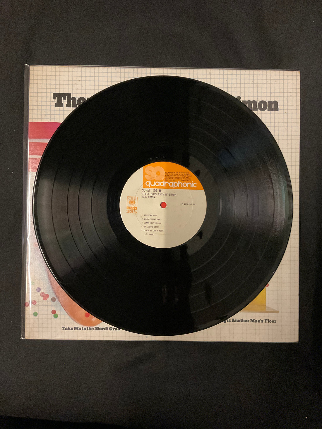 แผ่นเสียง Paul Simon - There Goes Rhymin' Simon Vinyl VG+