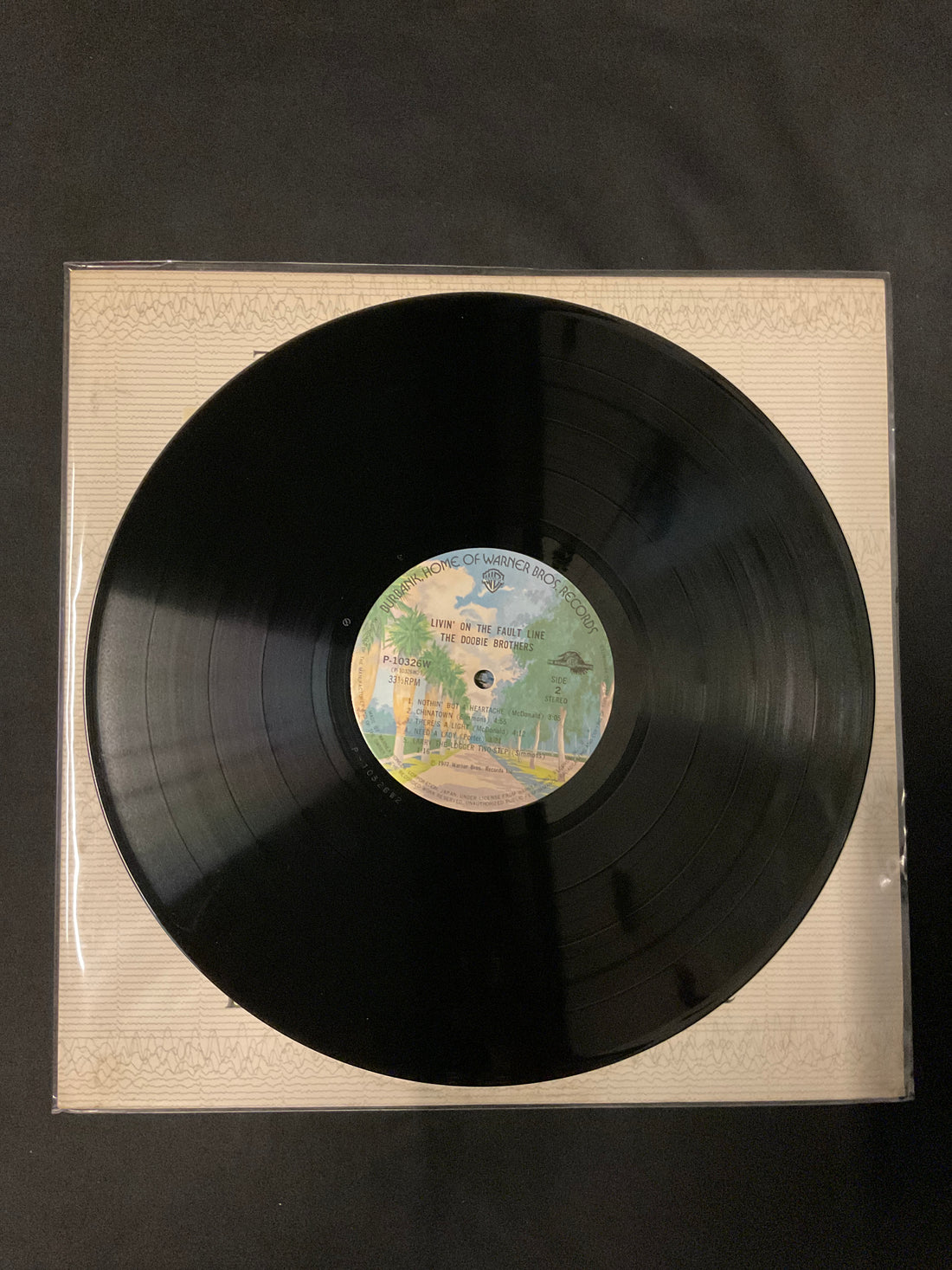 แผ่นเสียง The Doobie Brothers - Livin' On The Fault Line Vinyl VG+