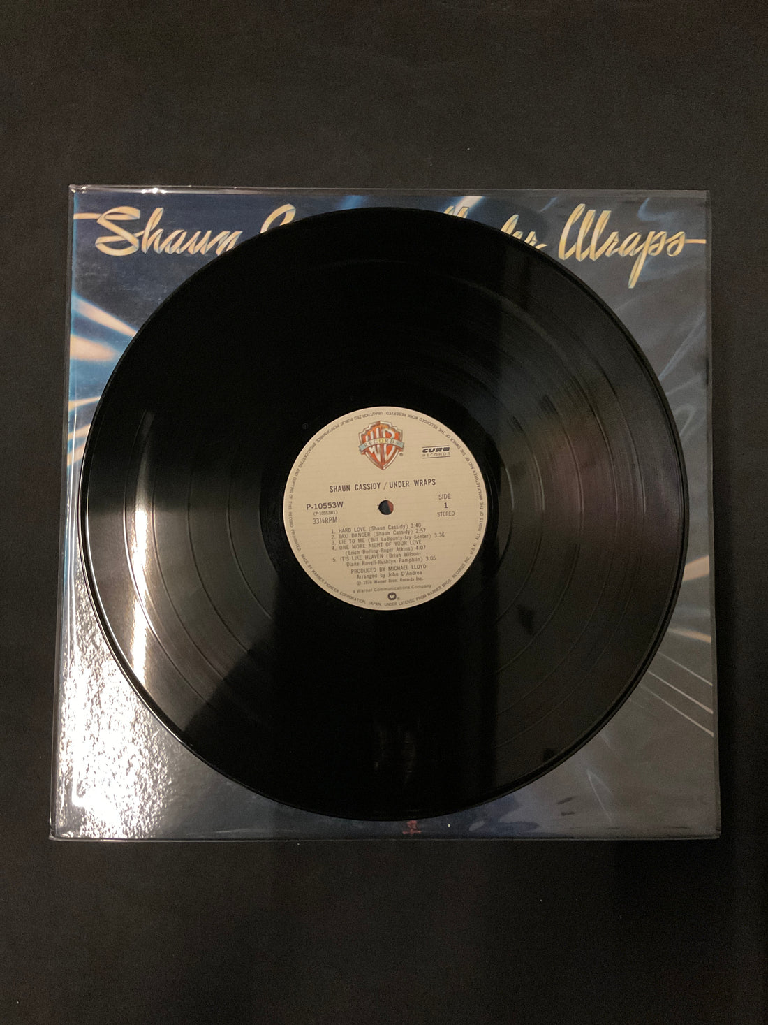 แผ่นเสียง Shaun Cassidy - Under Wraps Vinyl VG+