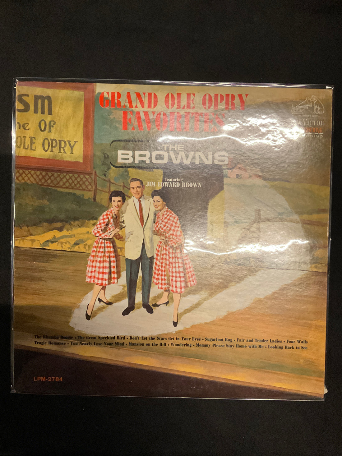 แผ่นเสียง The Browns Featuring Jim Ed Brown - Grand Ole Opry Favorites Vinyl VG+