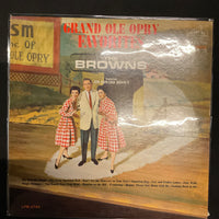 แผ่นเสียง The Browns Featuring Jim Ed Brown - Grand Ole Opry Favorites Vinyl VG+