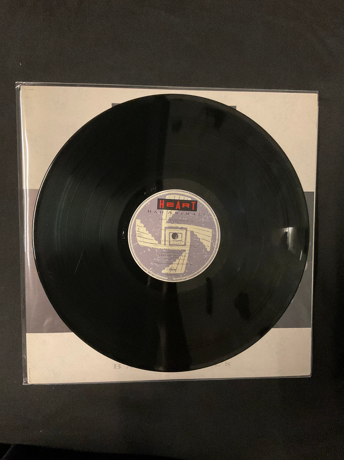 แผ่นเสียง Heart - Bad Animals Vinyl VG+