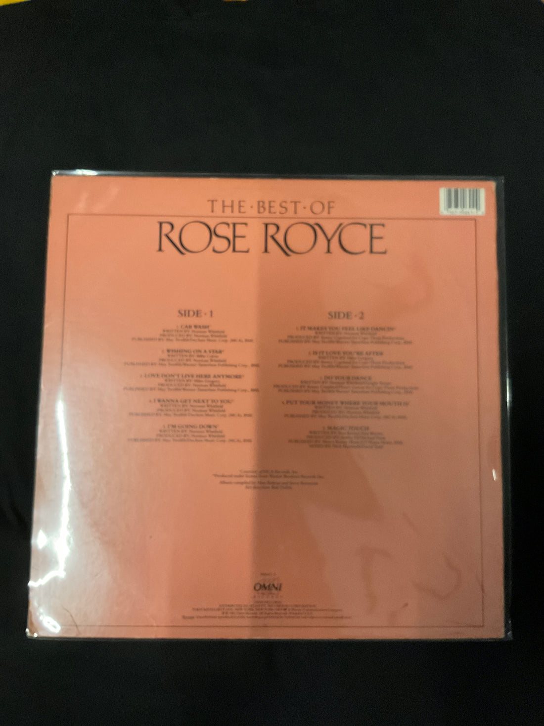 แผ่นเสียง Rose Royce - The Best Of Rose Royce Vinyl VG+