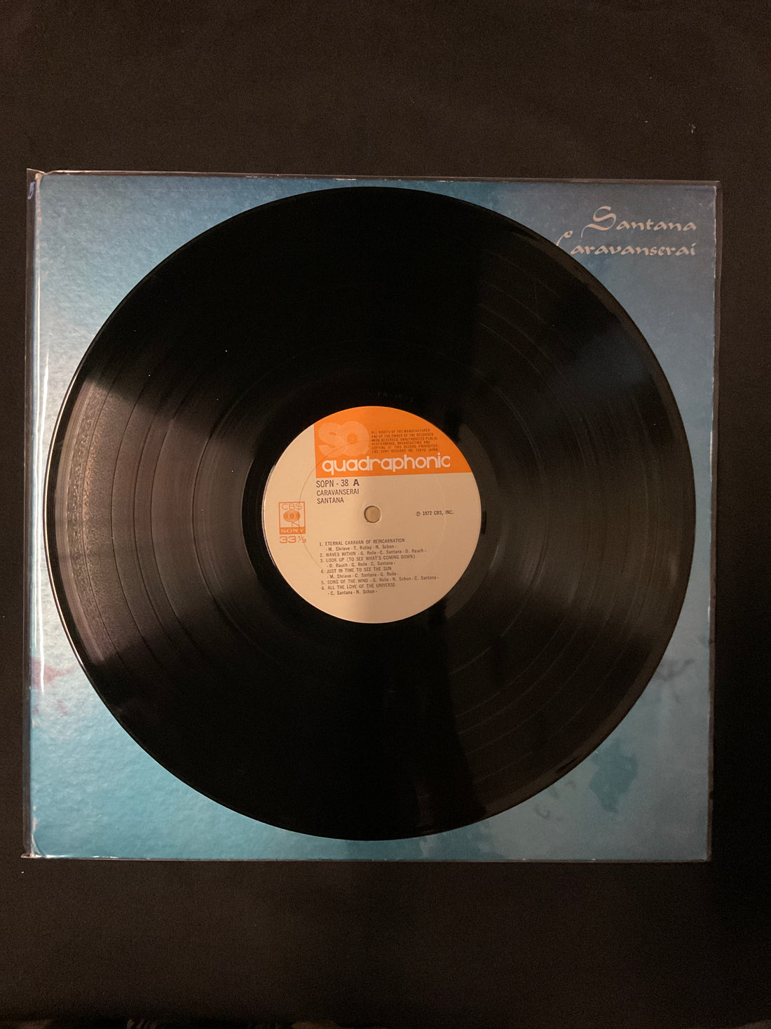Santana - Caravanserai Vinyl VG+