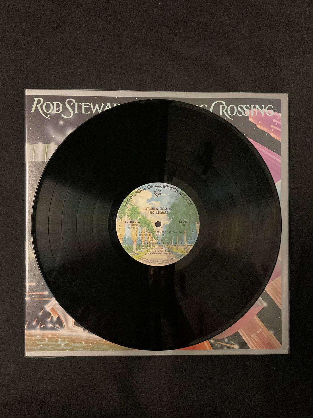 แผ่นเสียง Rod Stewart - Atlantic Crossing Vinyl VG+