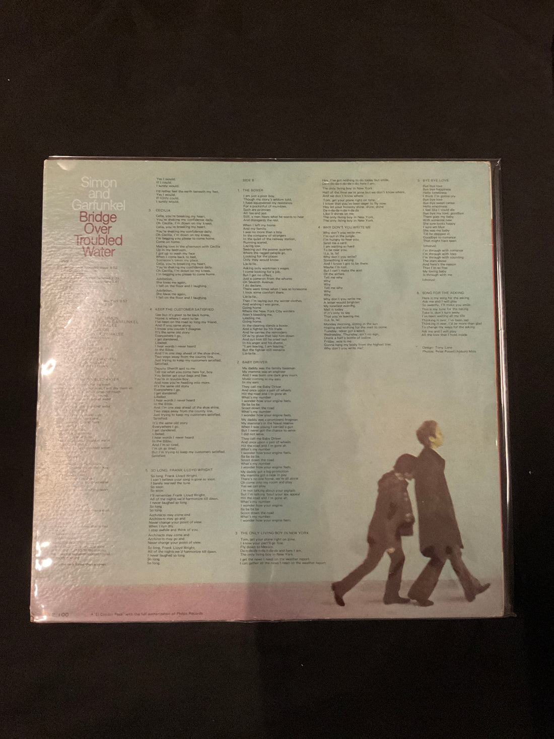แผ่นเสียง Simon & Garfunkel - Bridge Over Troubled Water Vinyl VG+