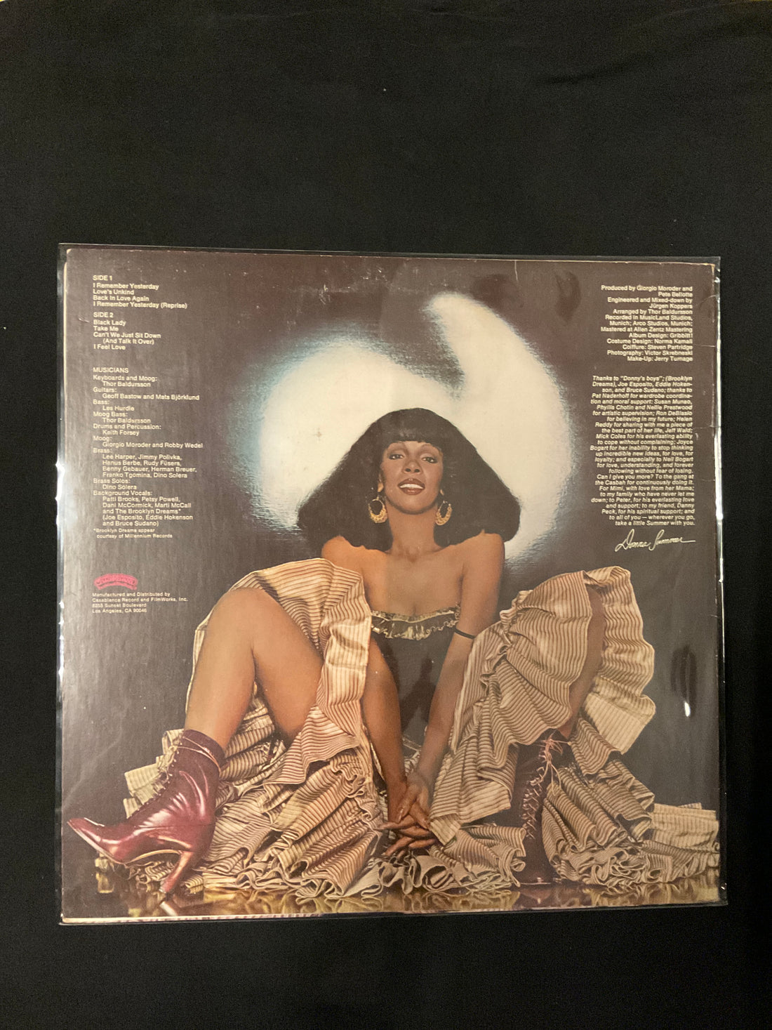 Donna Summer - I Remember Yesterday Vinyl VG+